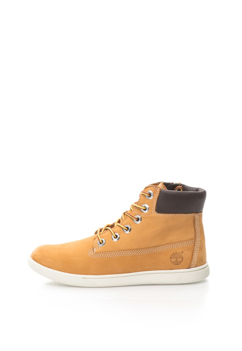 Timberland Pantoifi sport mig-high din piele nabuc cu cusaturi contrastante Groveton - Pled.ro