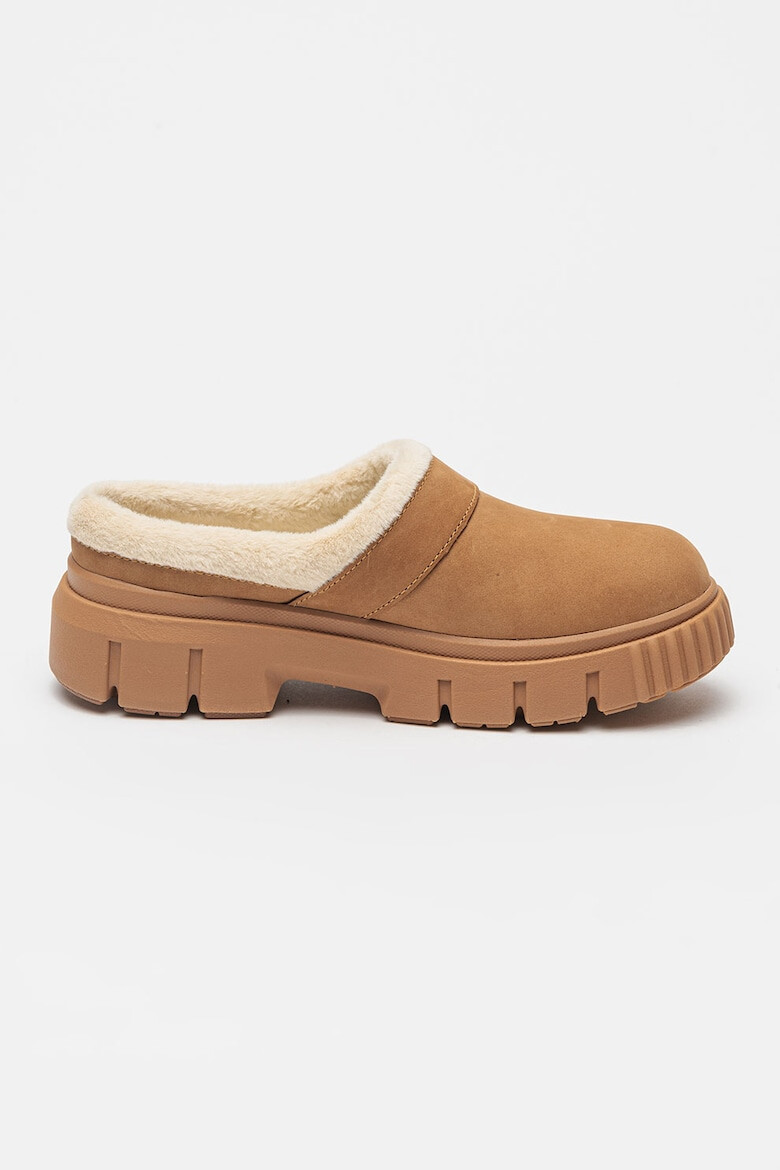 Timberland Saboti demi-wedge de piele nabuc - Pled.ro