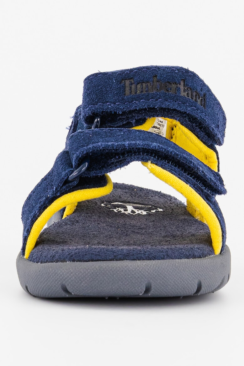 Timberland Sandale cu inchidere velcro si garnituri din piele intoarsa Nubble - Pled.ro