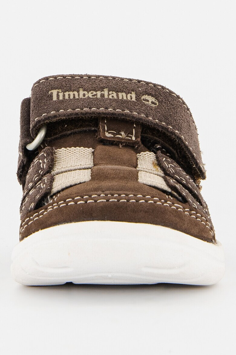 Timberland Sandale cu velcro si garnituri de piele intoarsa ecologica Tddletracks - Pled.ro