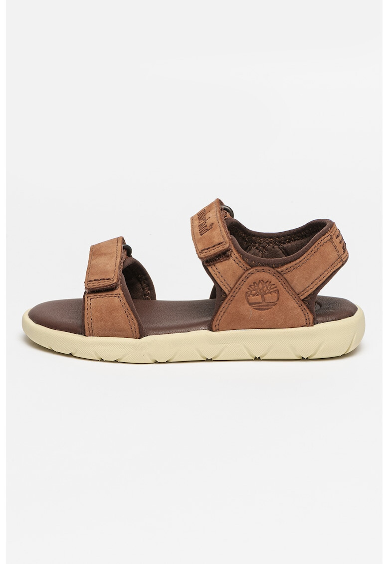 Timberland Sandale de piele nabuc cu velcro Nubble - Pled.ro