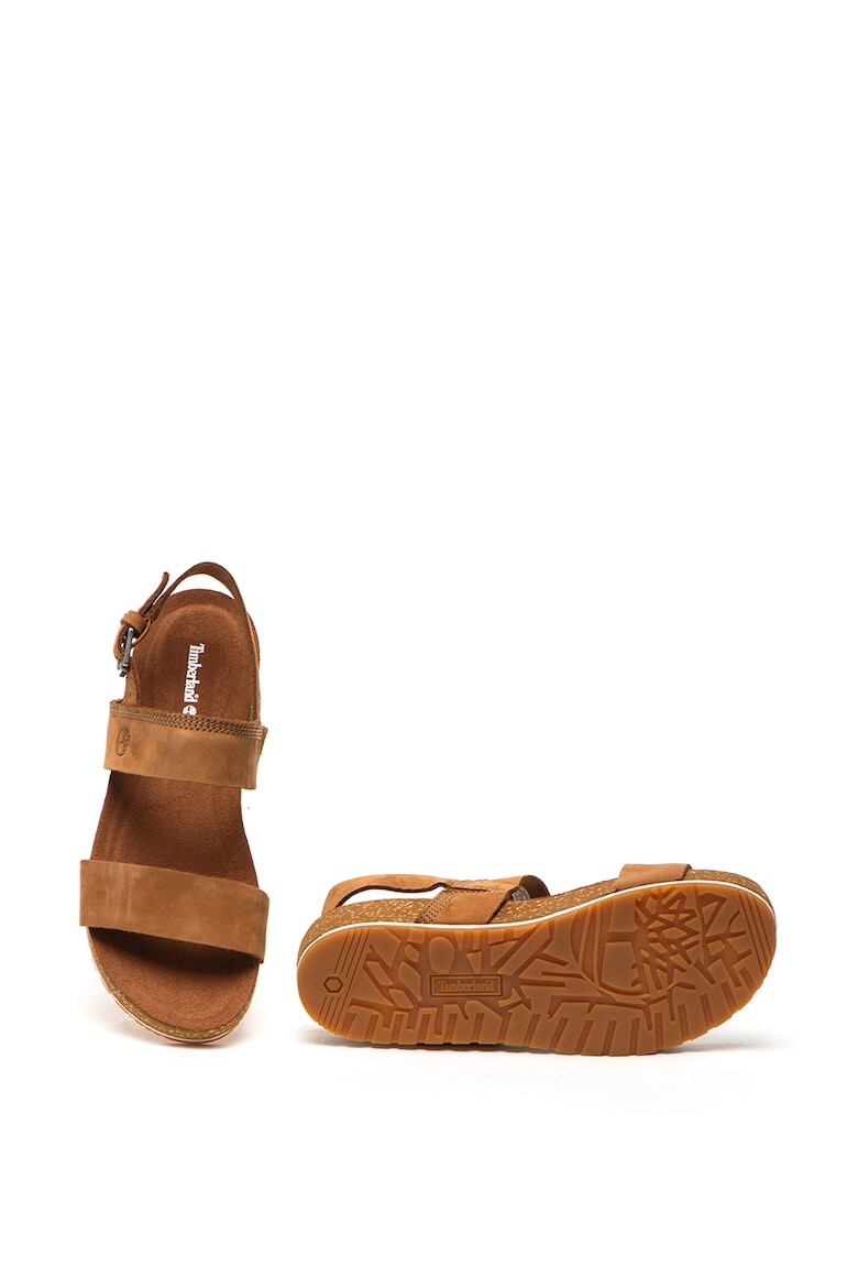 Timberland Sandale de piele nabuc Malibu Waves - Pled.ro