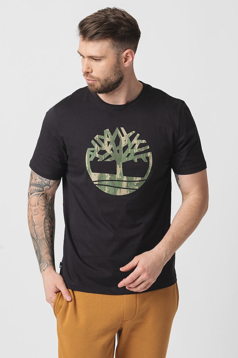 Timberland Tricou cu imprimeu logo Camo Tree - Pled.ro