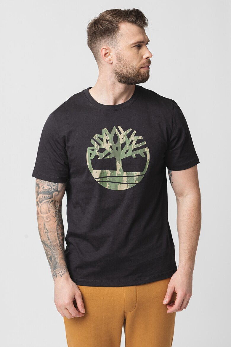 Timberland Tricou cu imprimeu logo Camo Tree - Pled.ro