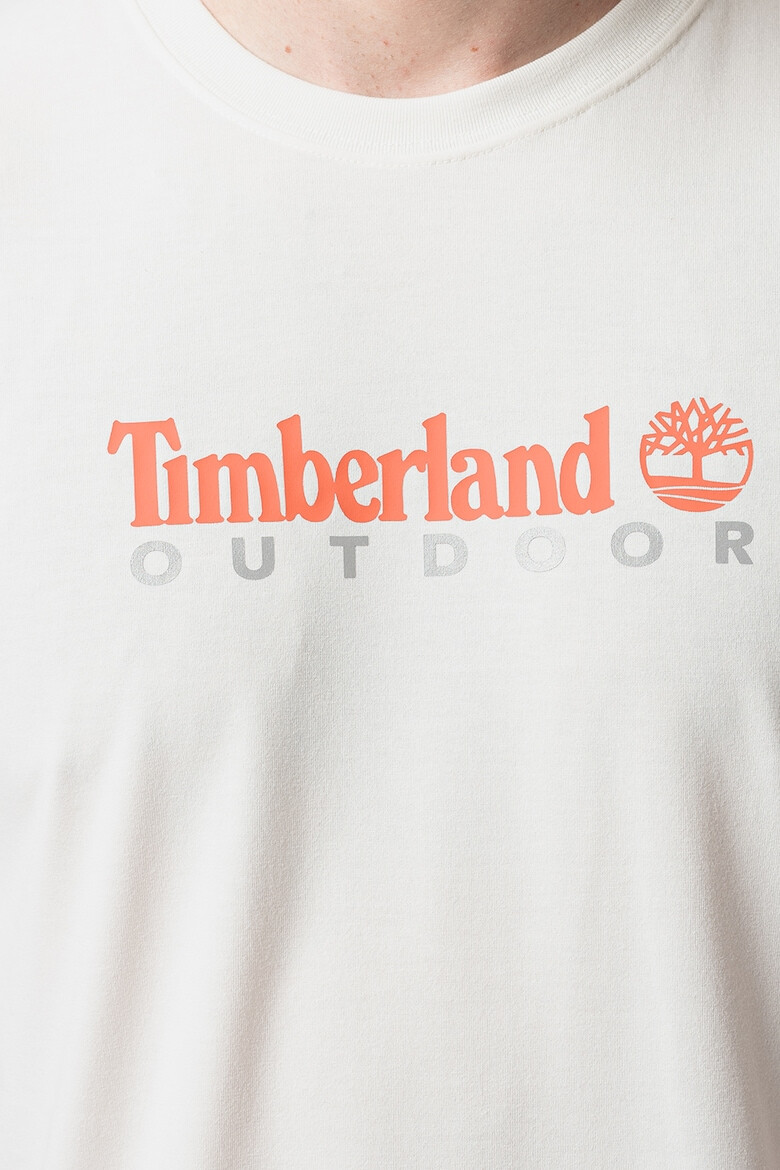 Timberland Tricou cu imprimeu logo si protectie UV Outdoor - Pled.ro