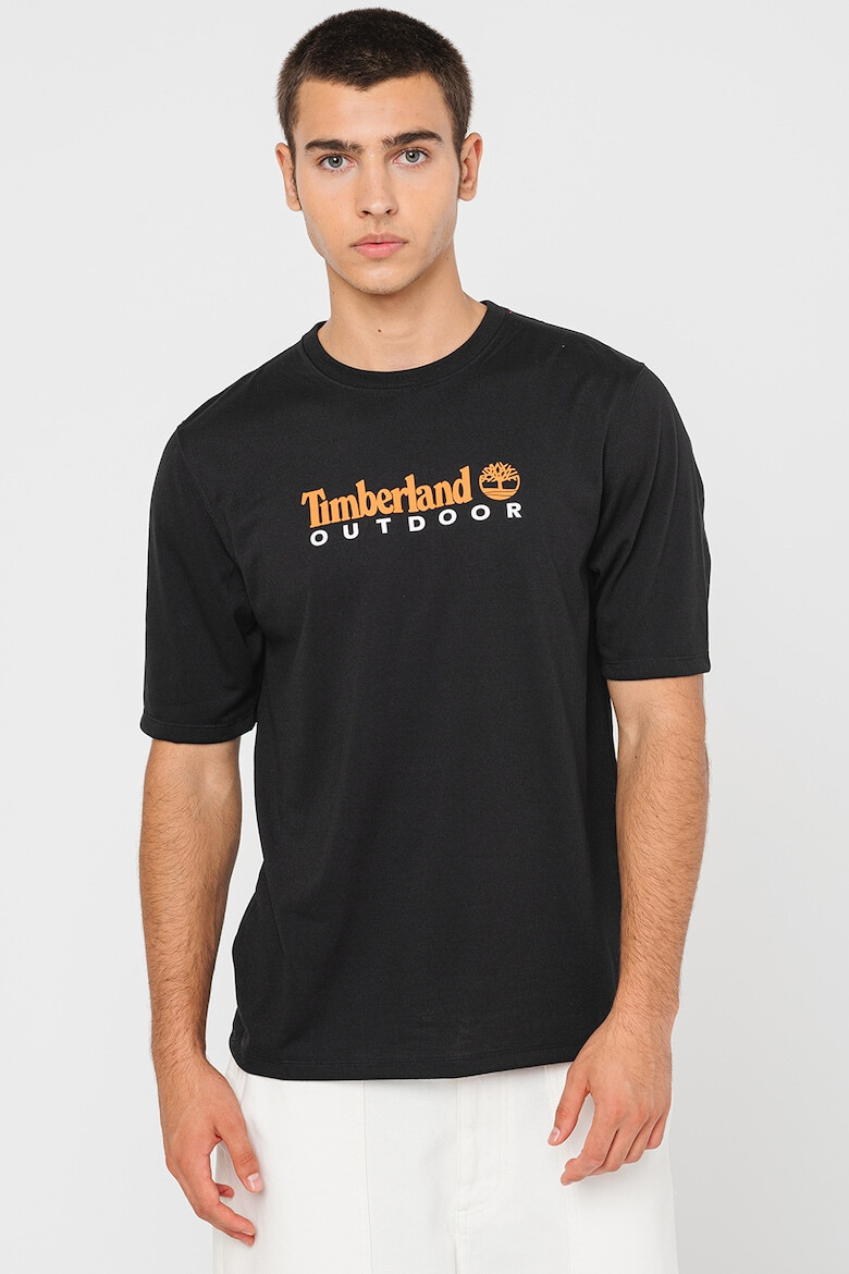 Timberland Tricou cu imprimeu logo si protectie UV Outdoor - Pled.ro