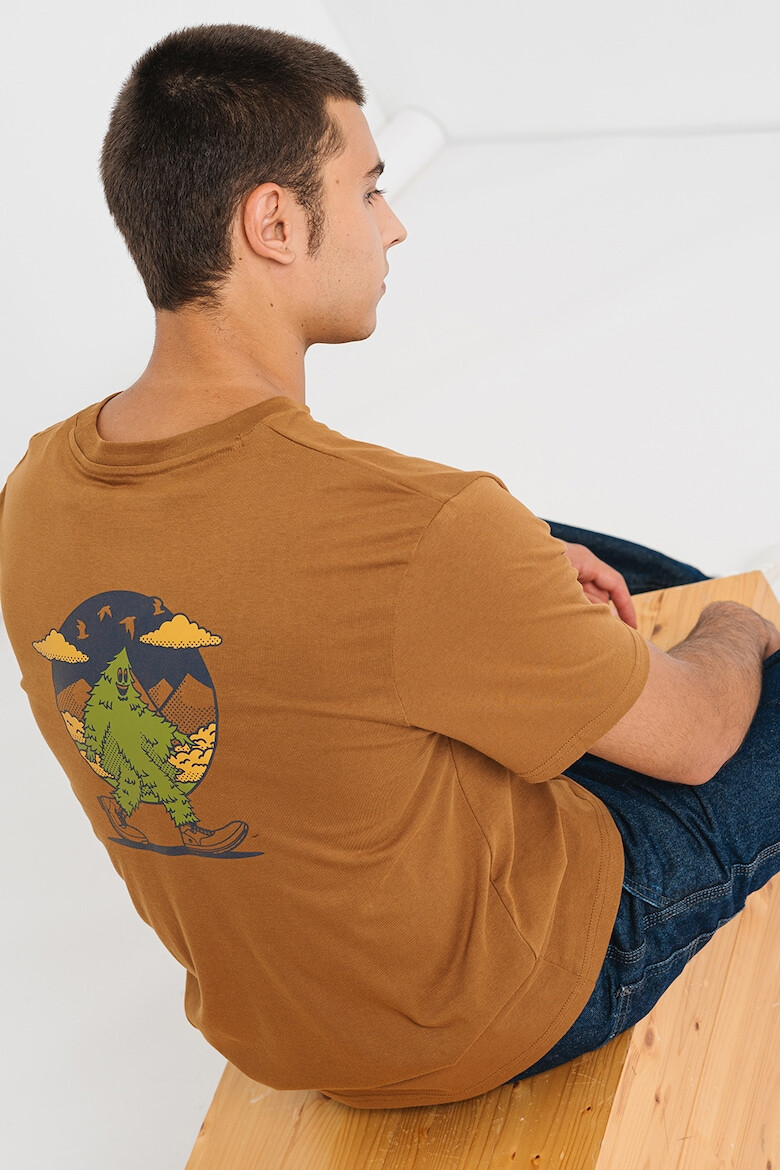 Timberland Tricou de bumbac cu imprimeu All Day Outside - Pled.ro