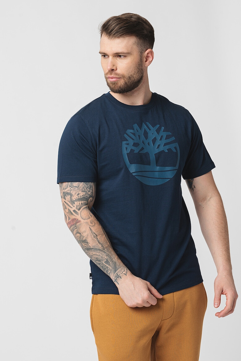 Timberland Tricou de bumbac cu logo Kennebec River Tree - Pled.ro