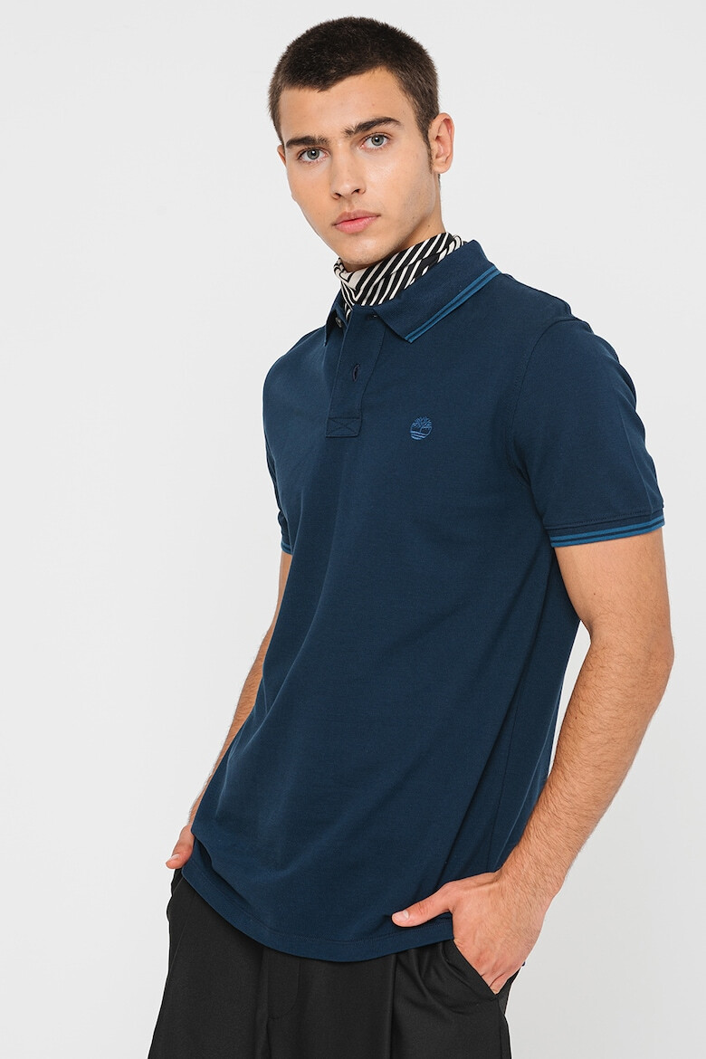 Timberland Tricou polo de bumbac cu aspect pique - Pled.ro