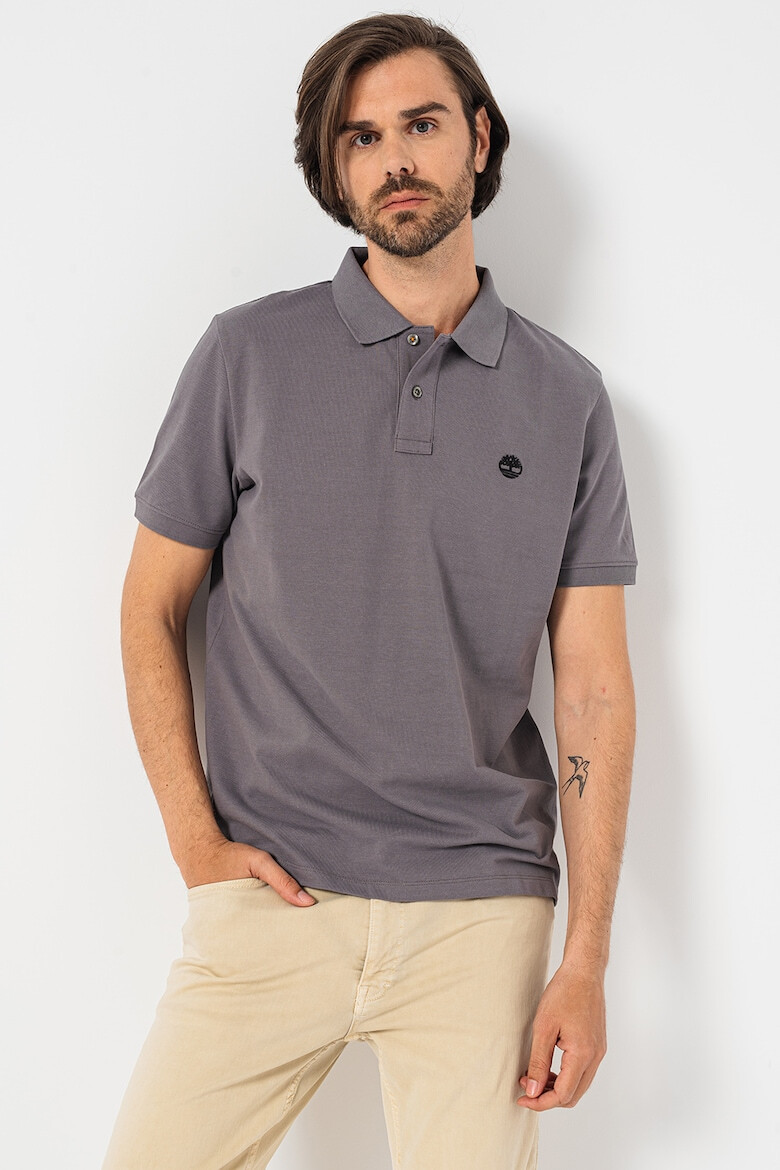 Timberland Tricou polo de bumbac organic pique - Pled.ro