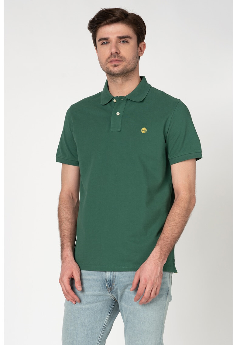 Timberland Tricou polo regular fit din bumbac organic - Pled.ro