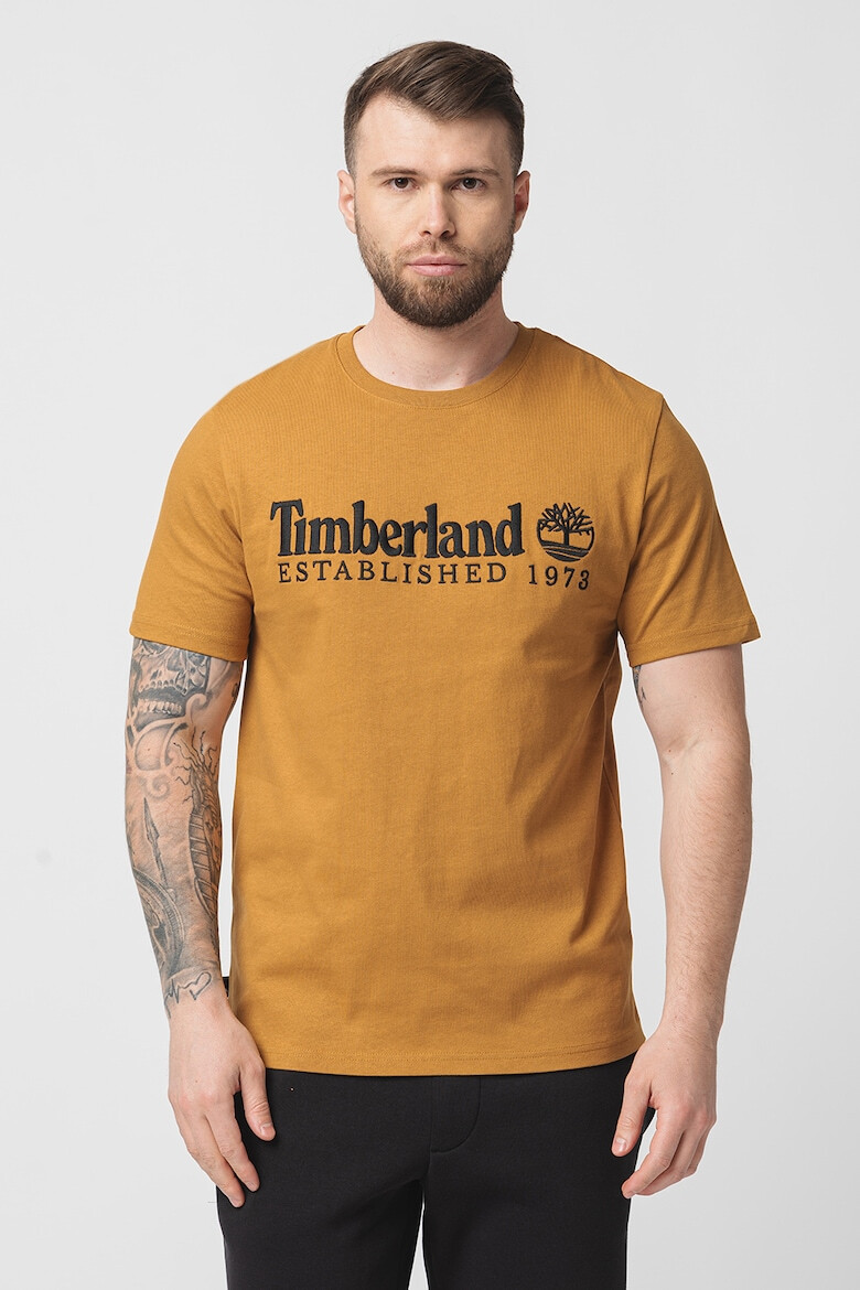 Timberland Tricou regular fit cu broderie logo - Pled.ro