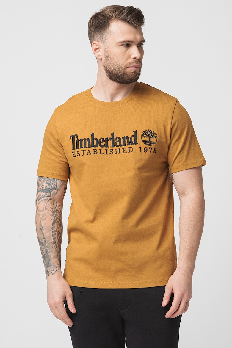 Timberland Tricou regular fit cu broderie logo - Pled.ro