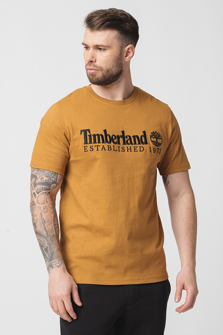 Timberland Tricou regular fit cu broderie logo - Pled.ro