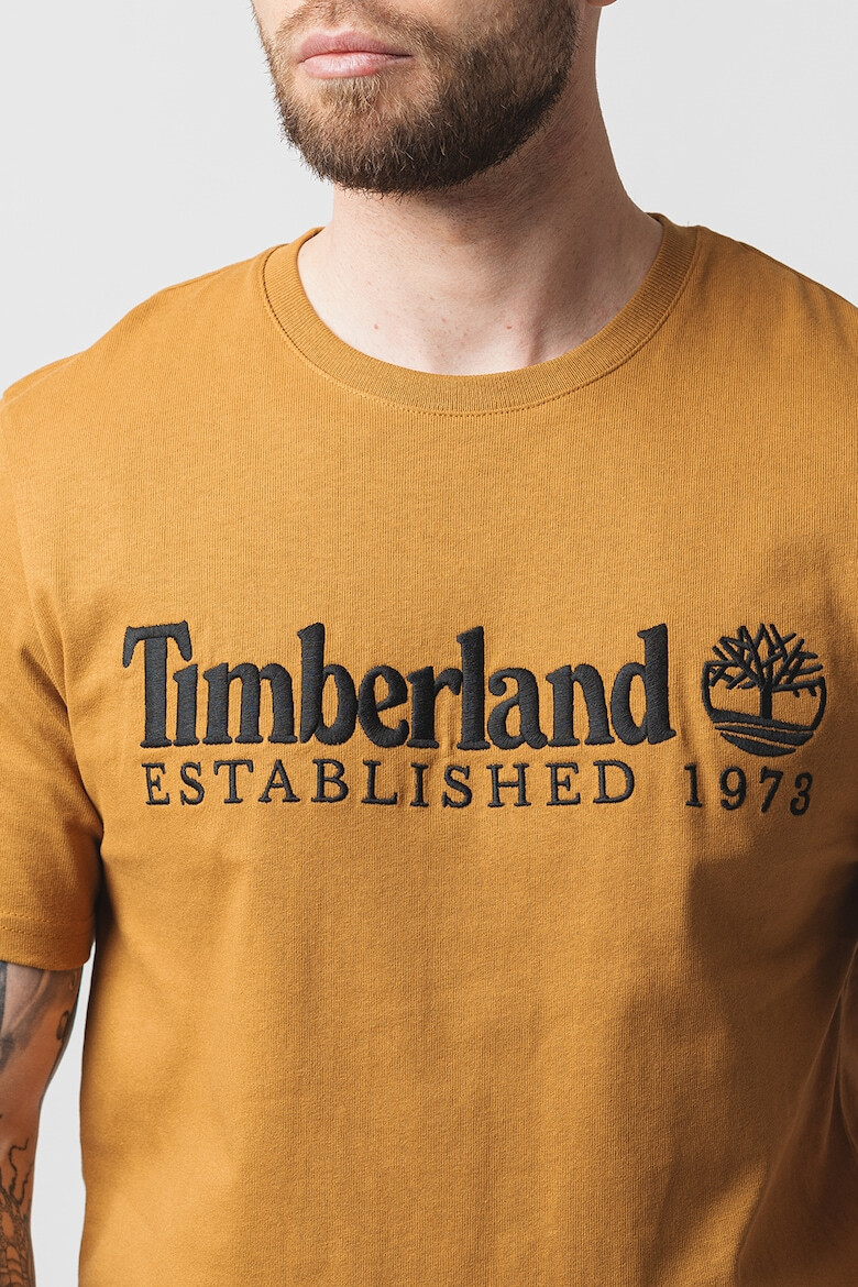 Timberland Tricou regular fit cu broderie logo - Pled.ro