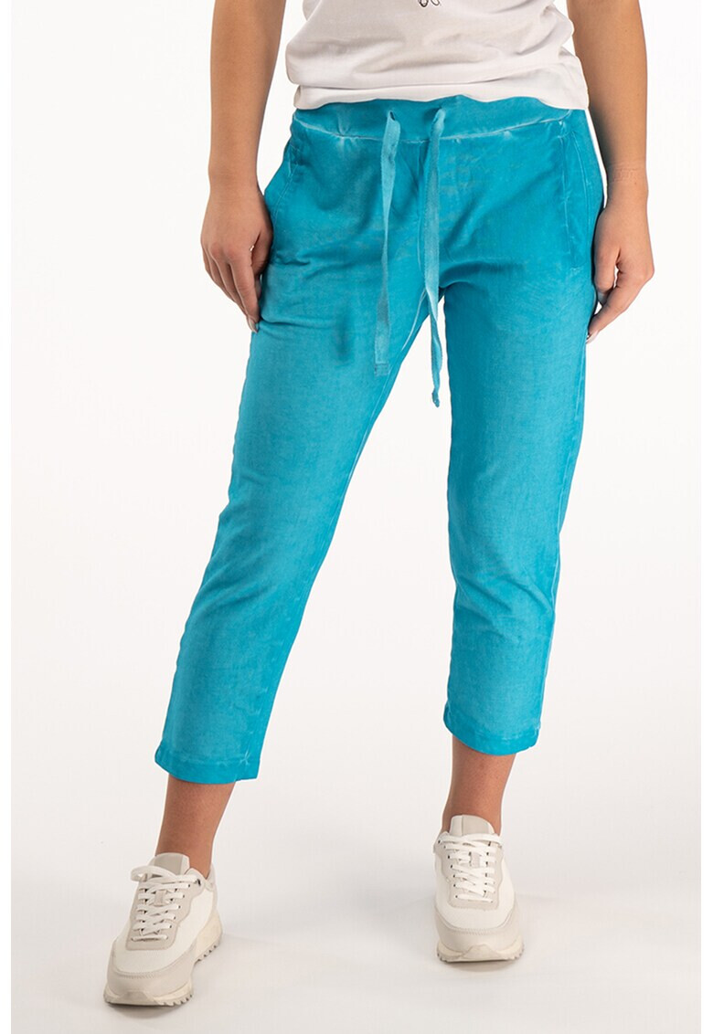 Timeout Pantaloni capri cu snur - Pled.ro