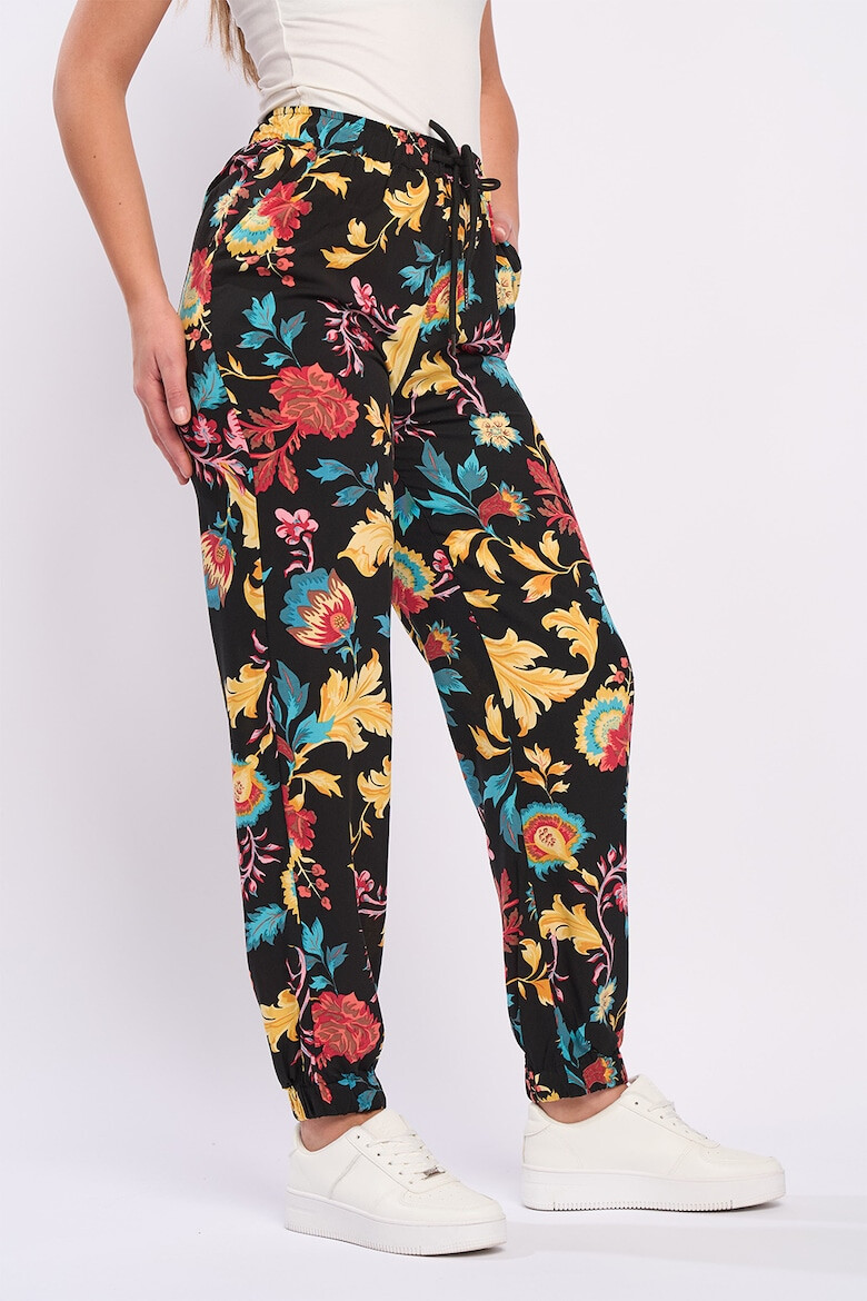 Timeout Pantaloni din viscoza cu imprimeu floral - Pled.ro