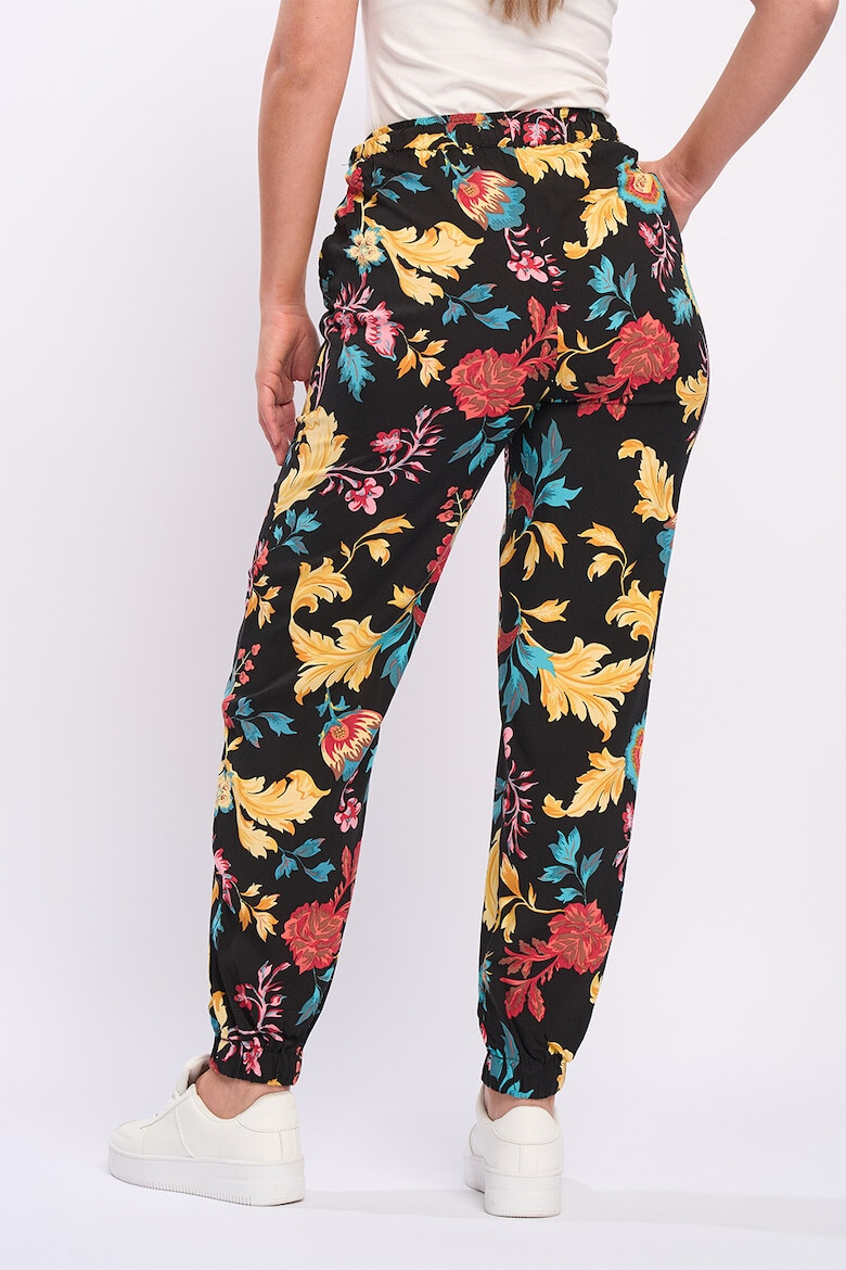 Timeout Pantaloni din viscoza cu imprimeu floral - Pled.ro