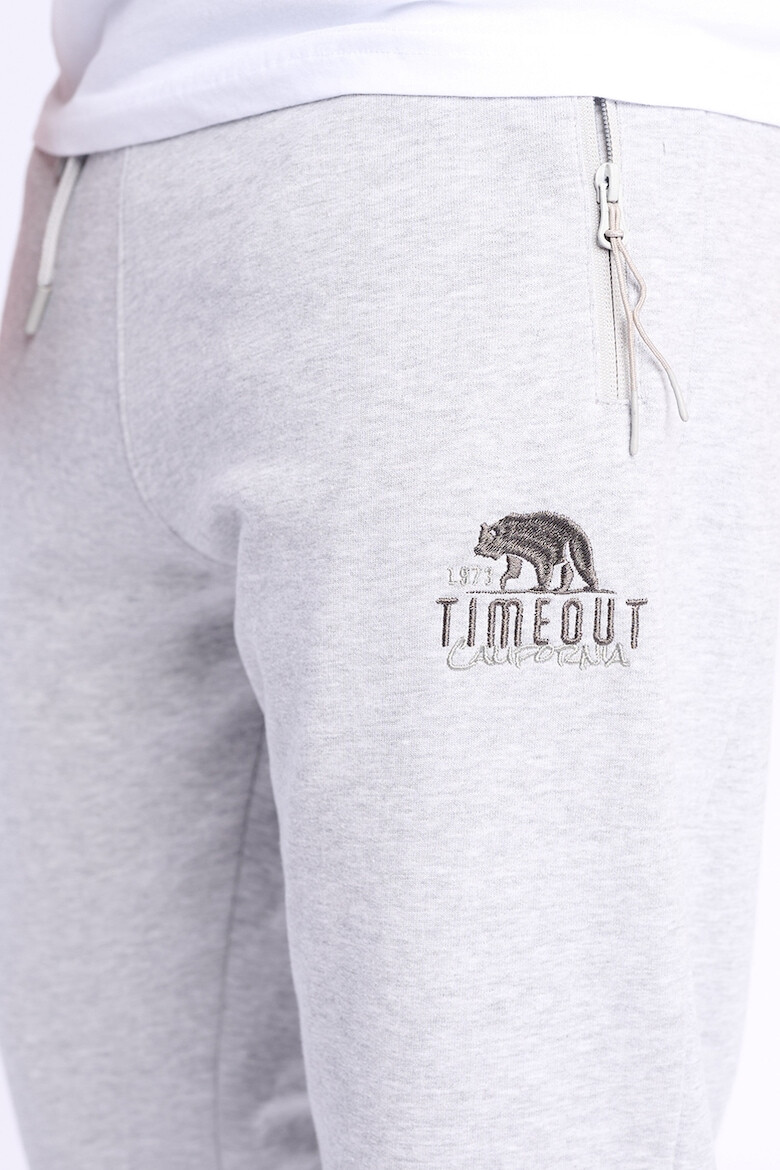 Timeout Pantaloni sport cu buzunare si logo - Pled.ro