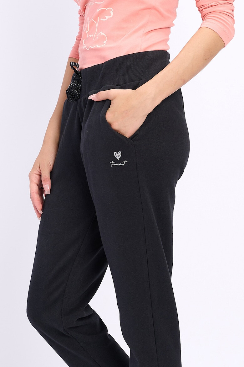 Timeout Pantaloni sport cu logo discret - Pled.ro