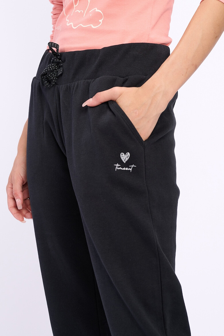 Timeout Pantaloni sport cu logo discret - Pled.ro