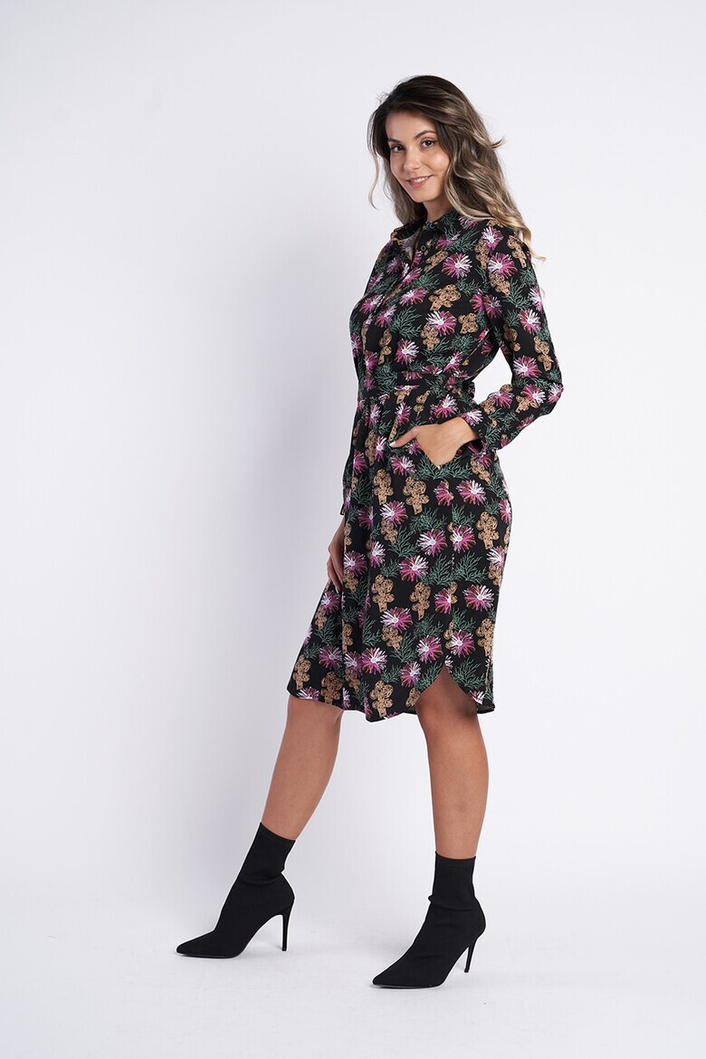 Timeout Rochie midi cu model floral - Pled.ro