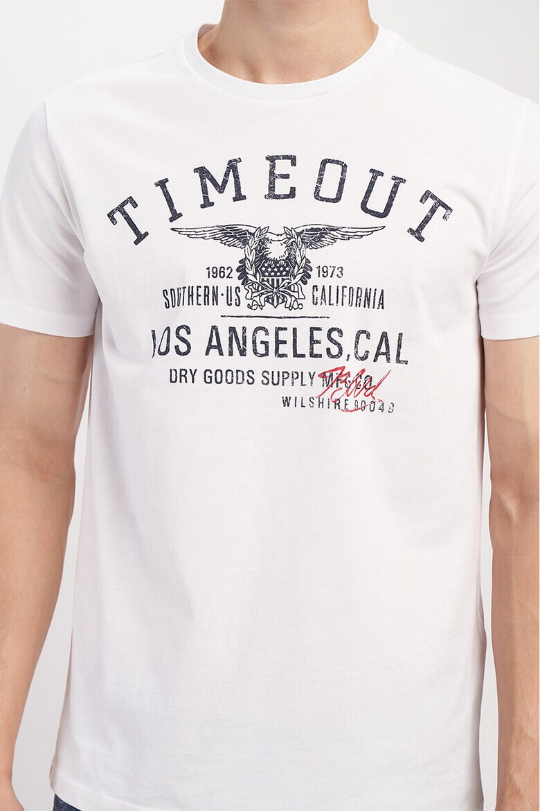 Timeout Tricou cu imprimeu logo - Pled.ro