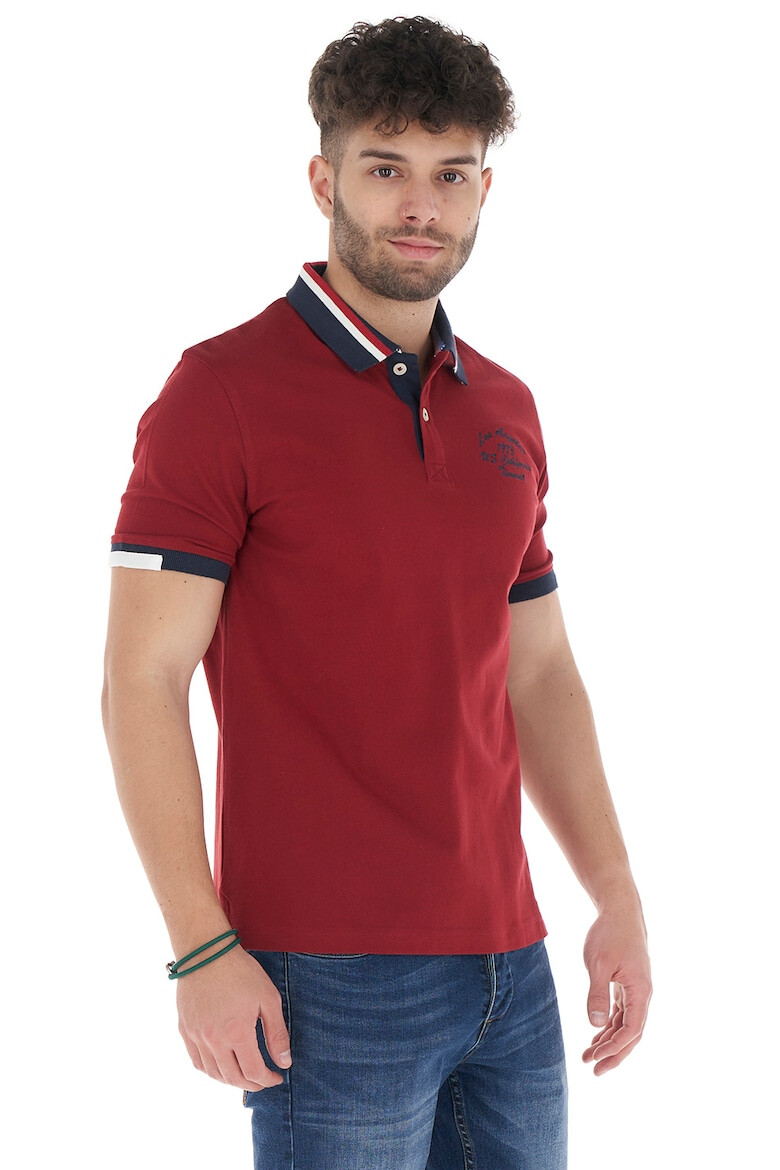 Timeout Tricou polo cu detalii contrastante - Pled.ro