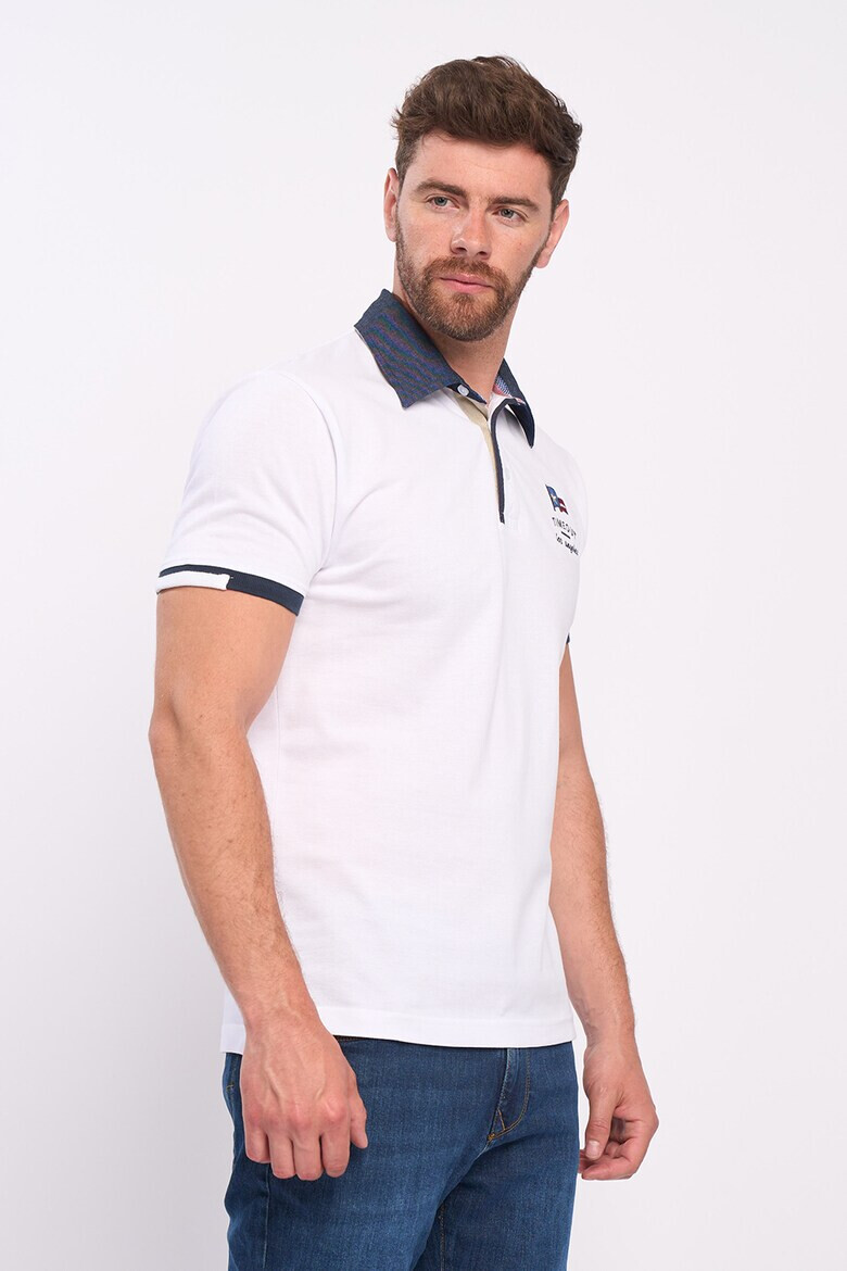 Timeout Tricou polo de bumbac cu logo - Pled.ro