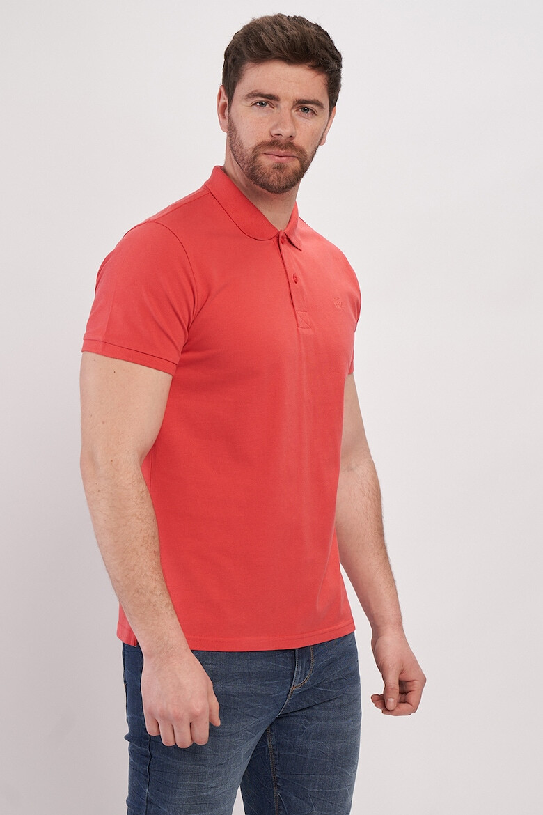 Timeout Tricou polo de bumbac cu model pique - Pled.ro