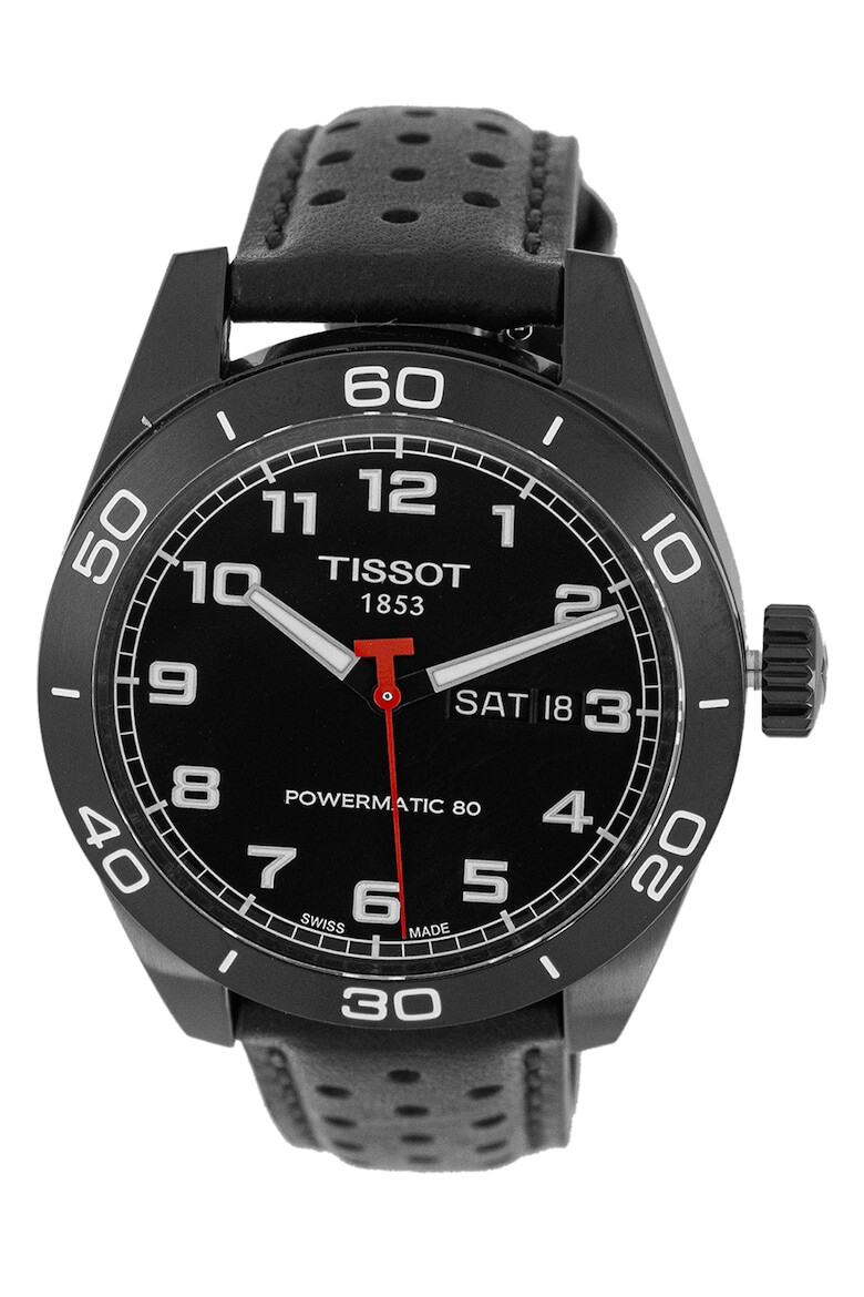 Tissot Ceas automatic cu o curea de piele - Pled.ro