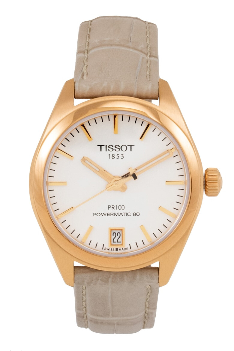 Tissot Ceas automatic cu o curea de piele - Pled.ro