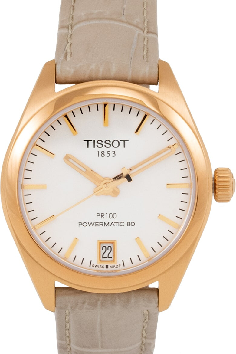 Tissot Ceas automatic cu o curea de piele - Pled.ro