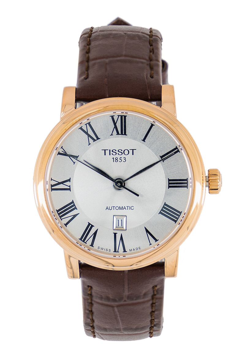 Tissot Ceas automatic cu o curea de piele Swiss Made - Pled.ro