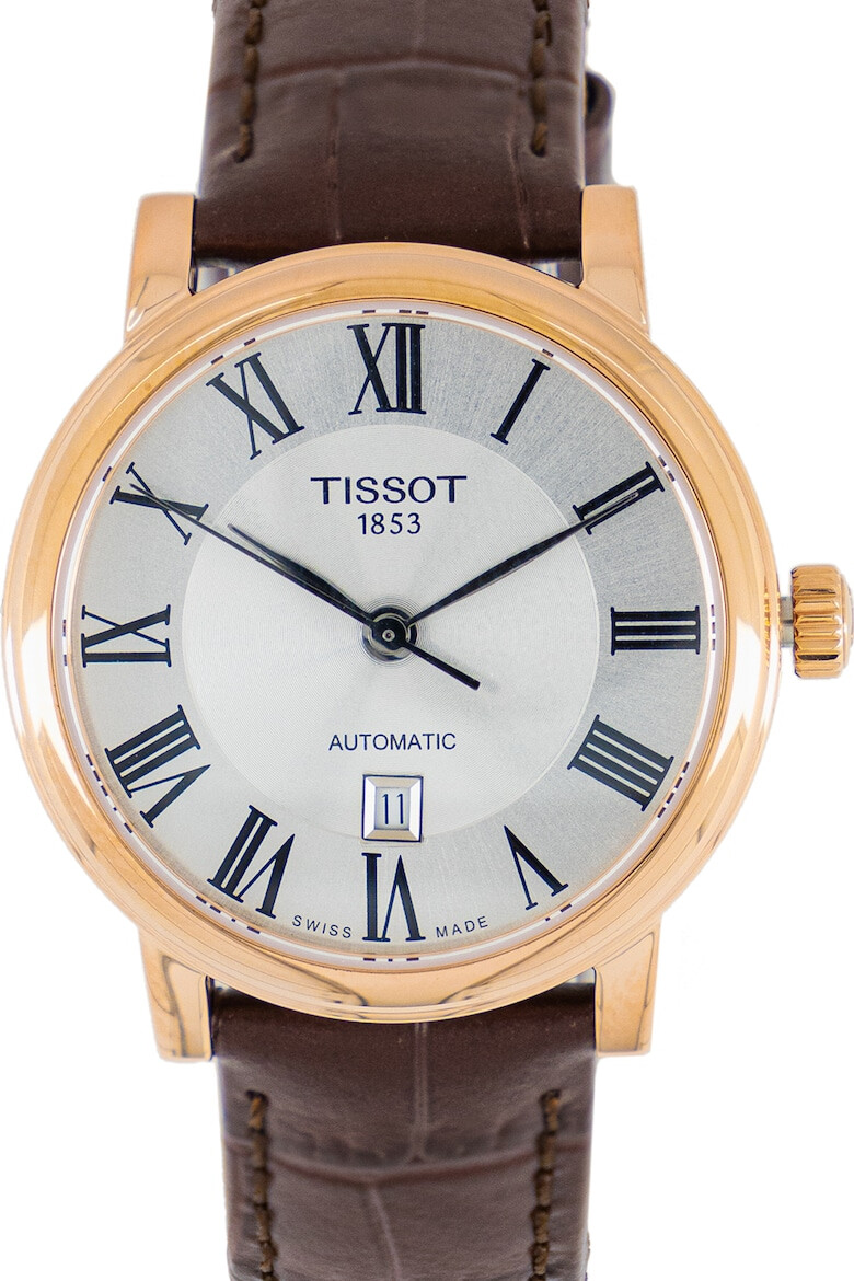 Tissot Ceas automatic cu o curea de piele Swiss Made - Pled.ro