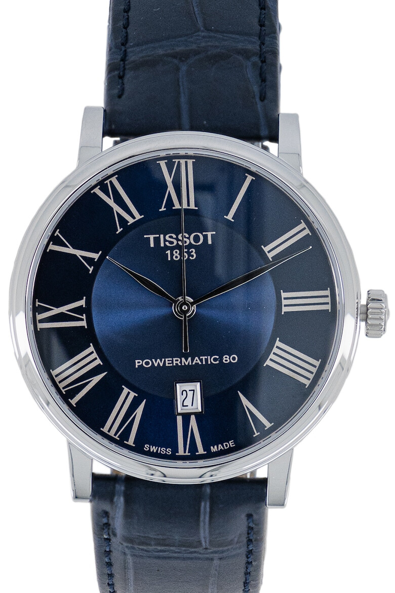 Tissot Ceas cu o curea de piele Powermatic 80 - Pled.ro