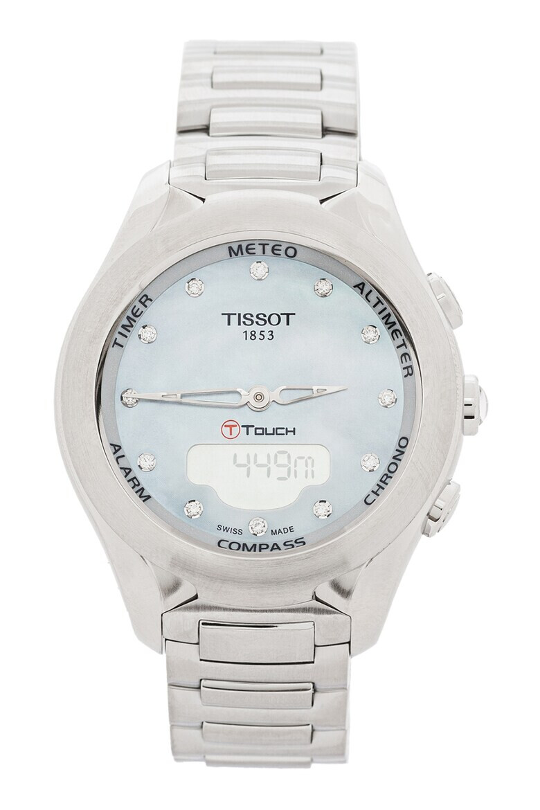 Tissot Ceas de otel inoxidabil decorat cu 12 diamante - Pled.ro