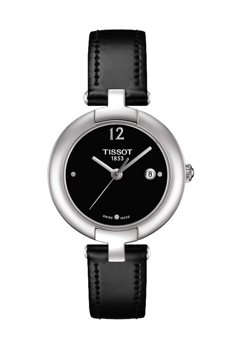 Tissot Ceas negru cu logo Pinky - Pled.ro