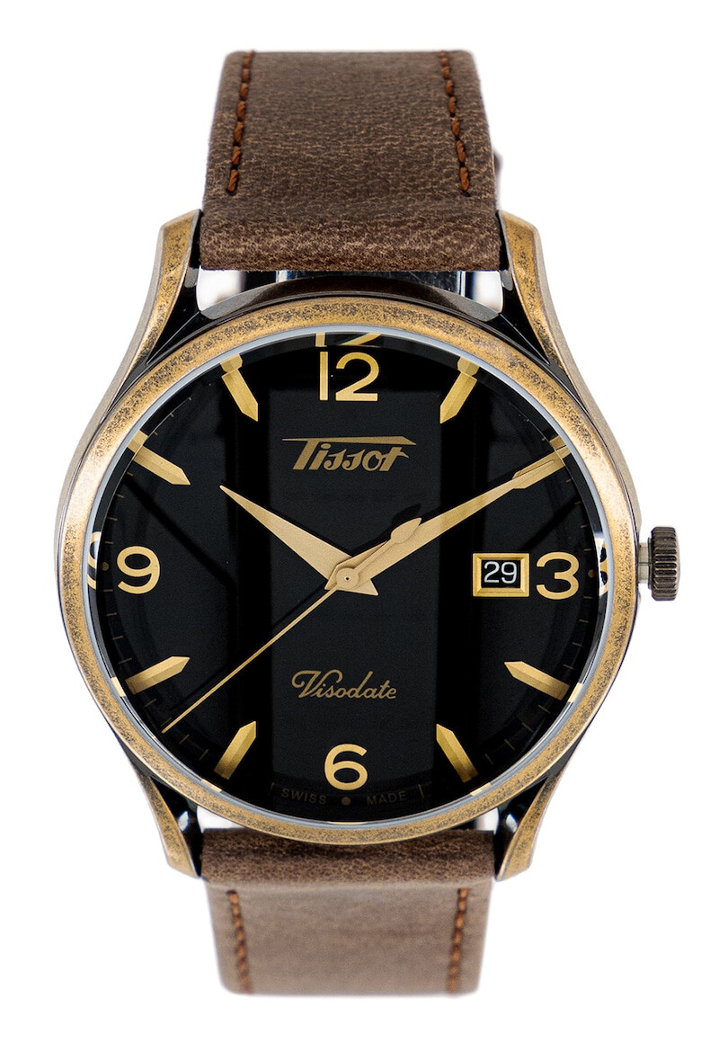 Tissot Ceas quartz cu o curea de piele - Pled.ro