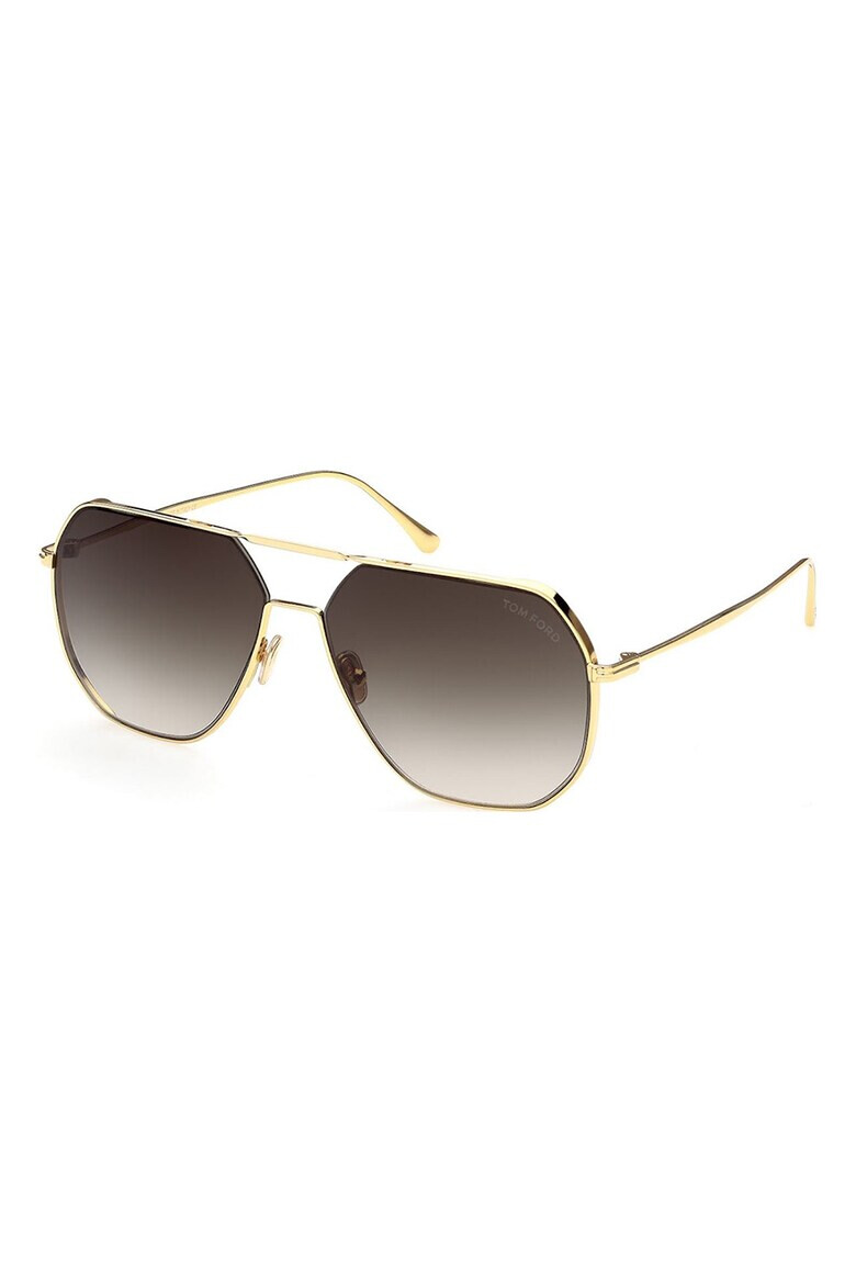 Tom Ford Ochelari de soare aviator cu rama metalica - Pled.ro