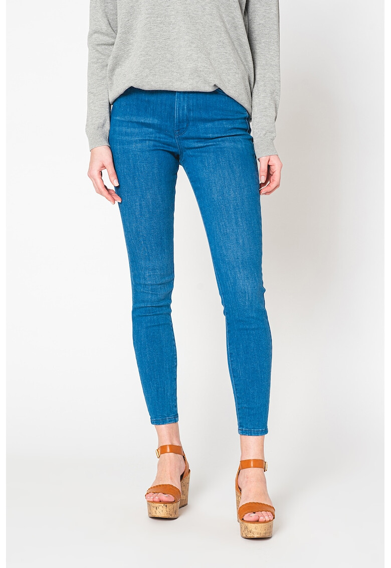 Tom Tailor Blugi crop skinny cu talie medie - Pled.ro