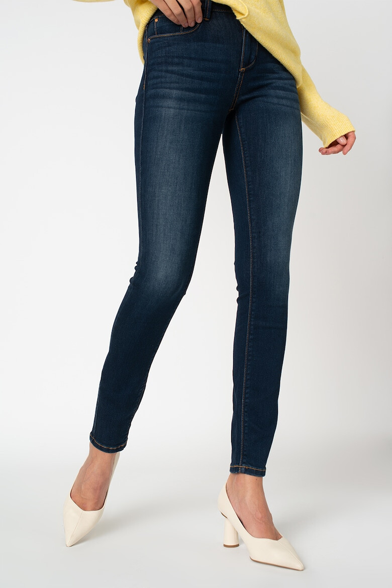 Tom Tailor Blugi skinny cu aspect decolorat - Pled.ro