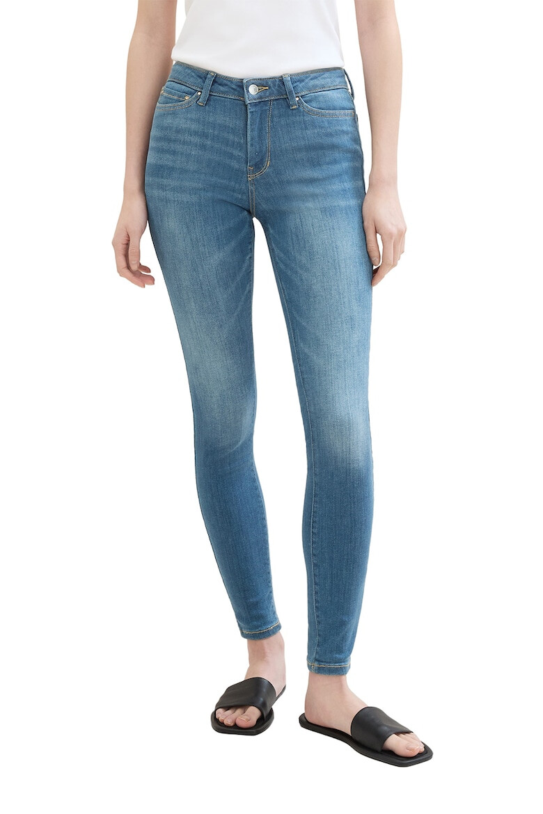 Tom Tailor Blugi skinny cu talie medie - Pled.ro