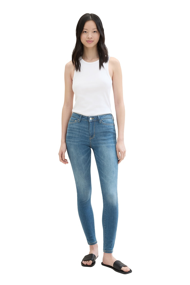 Tom Tailor Blugi skinny cu talie medie - Pled.ro