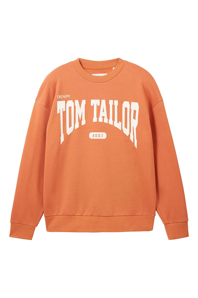 Tom Tailor Bluza de trening cu imprimeu logo - Pled.ro