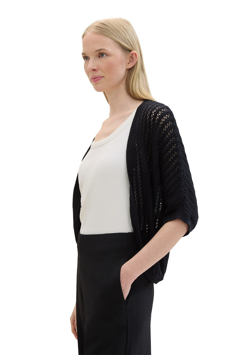 Tom Tailor Cardigan cu perforatii - Pled.ro