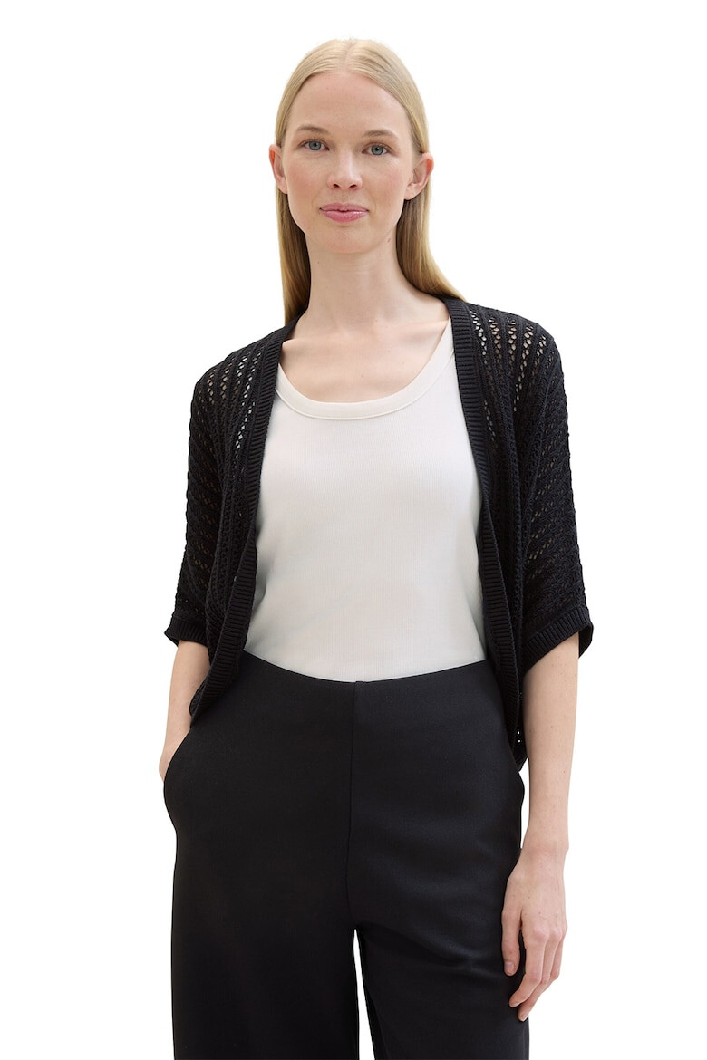 Tom Tailor Cardigan cu perforatii - Pled.ro