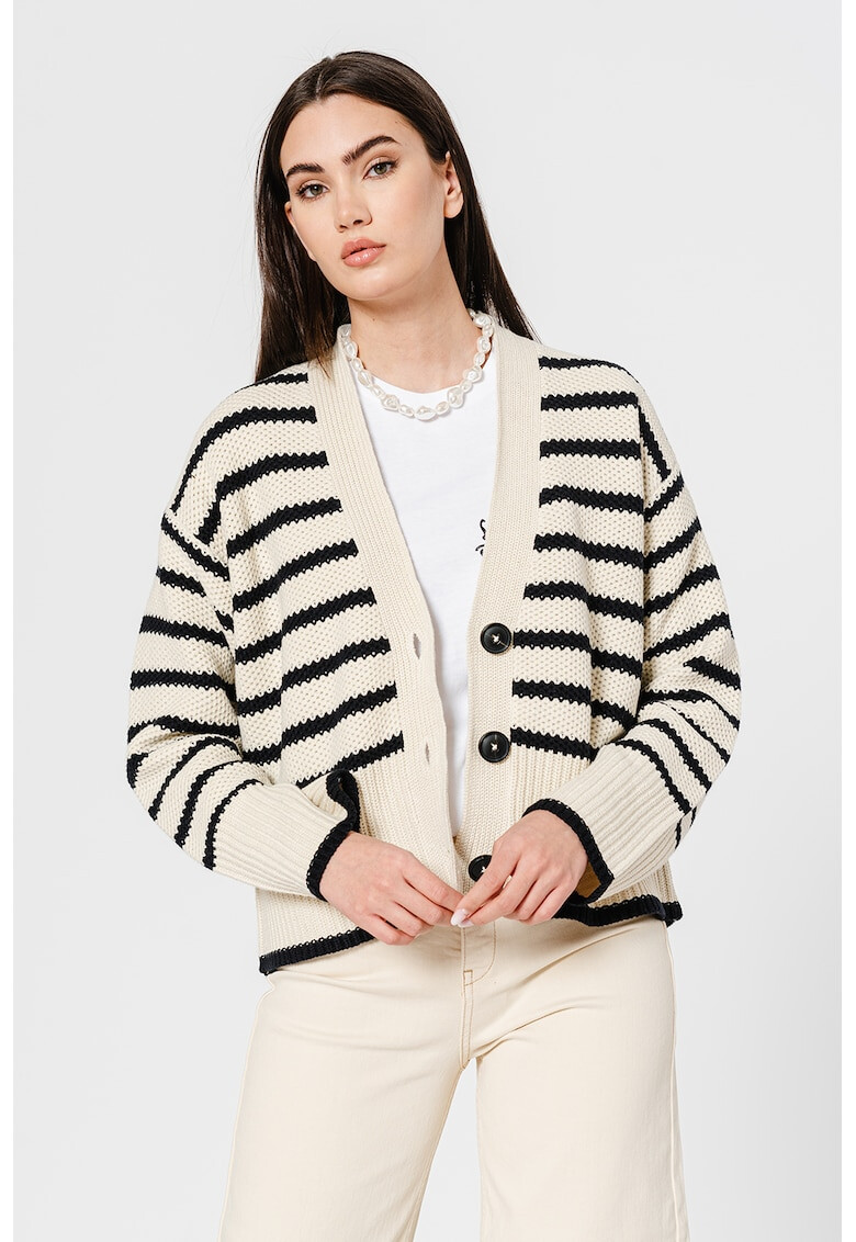 Tom Tailor Cardigan in dungi cu decolteu in V - Pled.ro