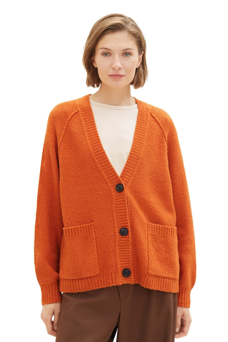 Tom Tailor Cardigan lejer cu buzunare frontale - Pled.ro