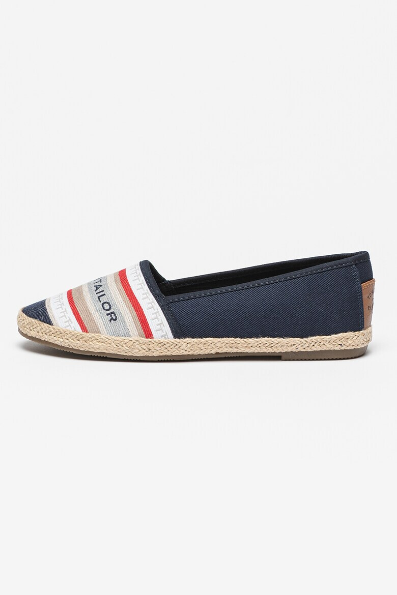 Tom Tailor Espadrile cu logo si talpa plata - Pled.ro